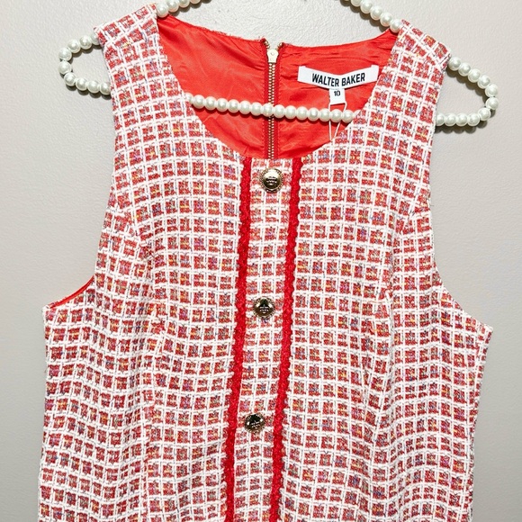 Walter Baker Plaid Sleeveless Dress - Picture 3 of 10